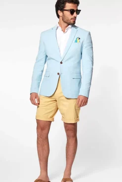 OppoSuits Birdie - Soft Blue^Men Deluxe Blazers