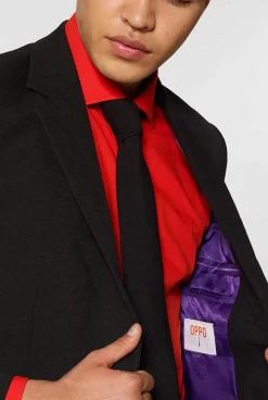 OppoSuits Black Knight^Men Prom Suits