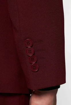 OppoSuits Blazing Burgundy^Men Prom Suits