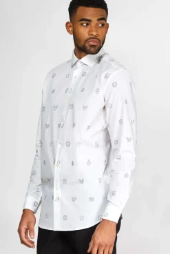 OppoSuits Christmas Icons^Men Christmas Shirts