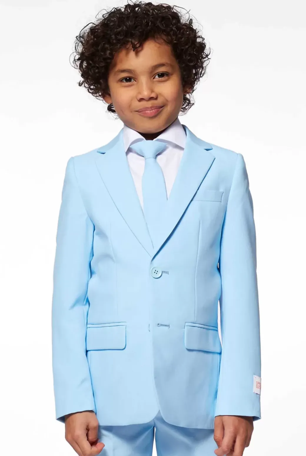 OppoSuits Cool Blue^Boys Solid Colored Suits