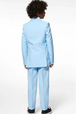OppoSuits Cool Blue^Boys Solid Colored Suits
