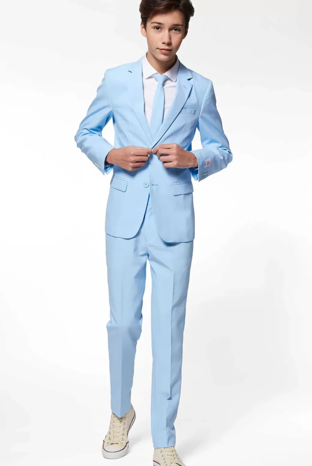 OppoSuits Cool Blue^Teen Boys Prom Suits