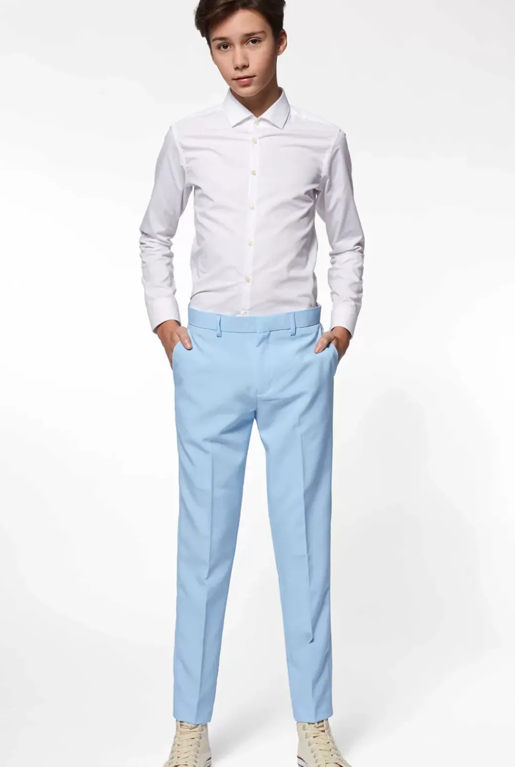 OppoSuits Cool Blue^Teen Boys Prom Suits