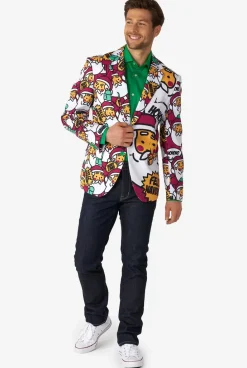 OppoSuits Cool Claus^Men Christmas Blazers