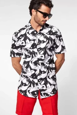 OppoSuits Daffy Duck^Men Casual Shirts