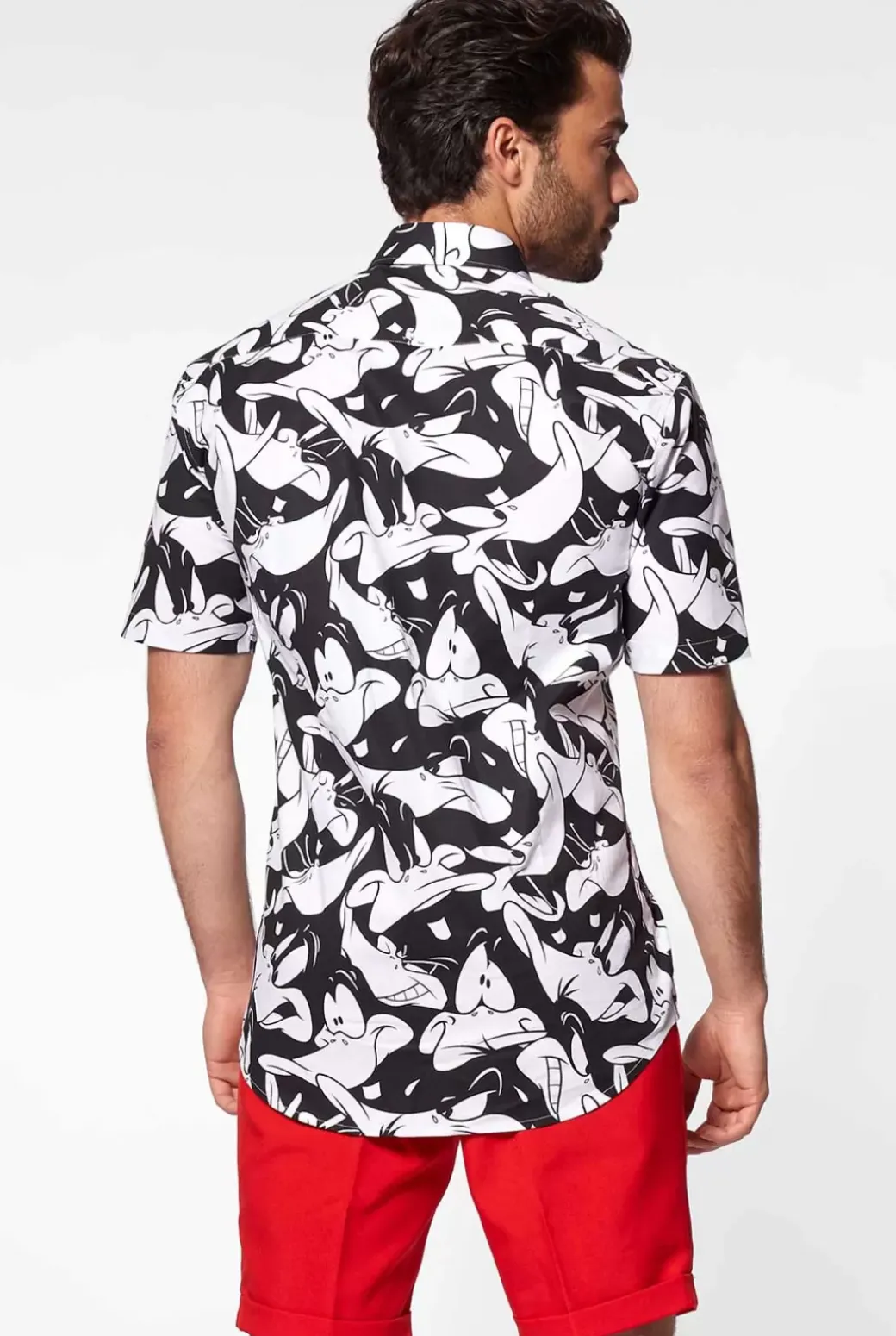 OppoSuits Daffy Duck^Men Casual Shirts