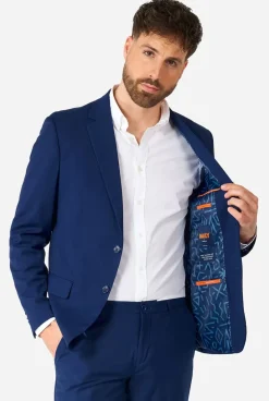 OppoSuits Daily Dark Blue^Men Prom Suits