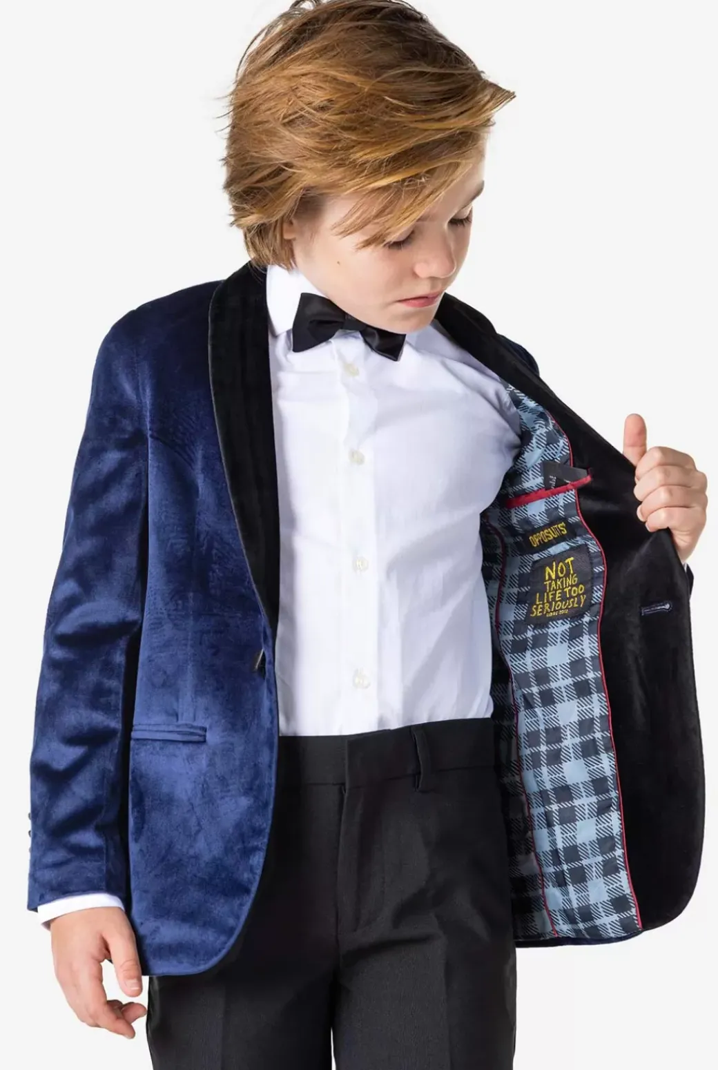 OppoSuits Dinner Jacket - Deep Navy^Boys Blazers