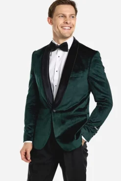 OppoSuits Dinner Jacket - Rich Green^Men Christmas Blazers