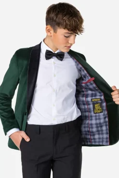 OppoSuits Dinner Jacket - Rich Green^Teen Boys Blazers