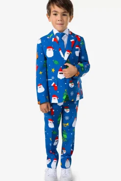 OppoSuits Festivity Blue^Boys Christmas Suits