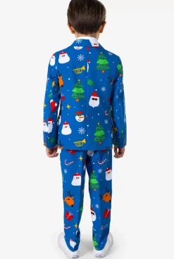 OppoSuits Festivity Blue^Boys Christmas Suits