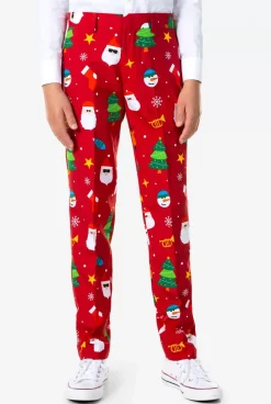 OppoSuits Festivity Red^Teen Boys Christmas Suits