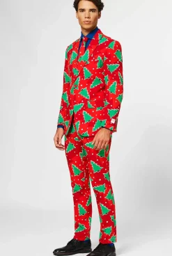 OppoSuits Fine Pine^Men Christmas Suits