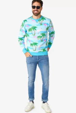 OppoSuits Flaminguy^Men Deluxe Sweaters