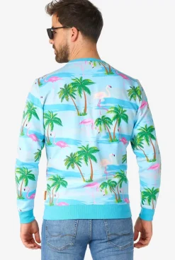 OppoSuits Flaminguy^Men Deluxe Sweaters