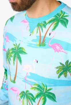 OppoSuits Flaminguy^Men Deluxe Sweaters