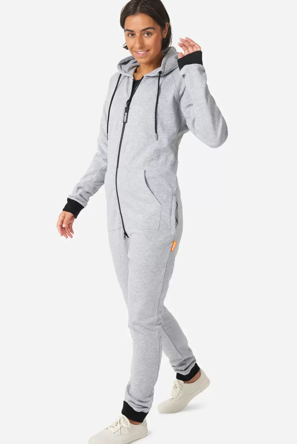 OppoSuits Gentle Grey^Men Solid Colored Onesies