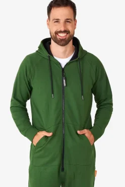 OppoSuits Glorious Green^Men Solid Colored Onesies