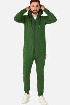 OppoSuits Glorious Green^Men Solid Colored Onesies