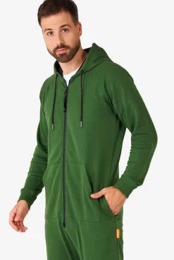 OppoSuits Glorious Green^Men Solid Colored Onesies