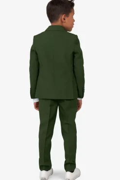 OppoSuits Glorious Green^Boys Solid Colored Suits