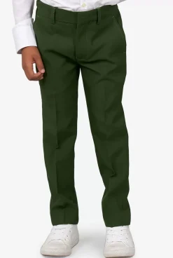 OppoSuits Glorious Green^Boys Solid Colored Suits