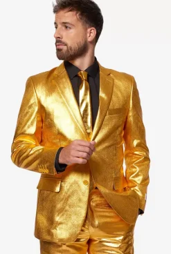 OppoSuits Groovy Gold^Men Christmas Suits