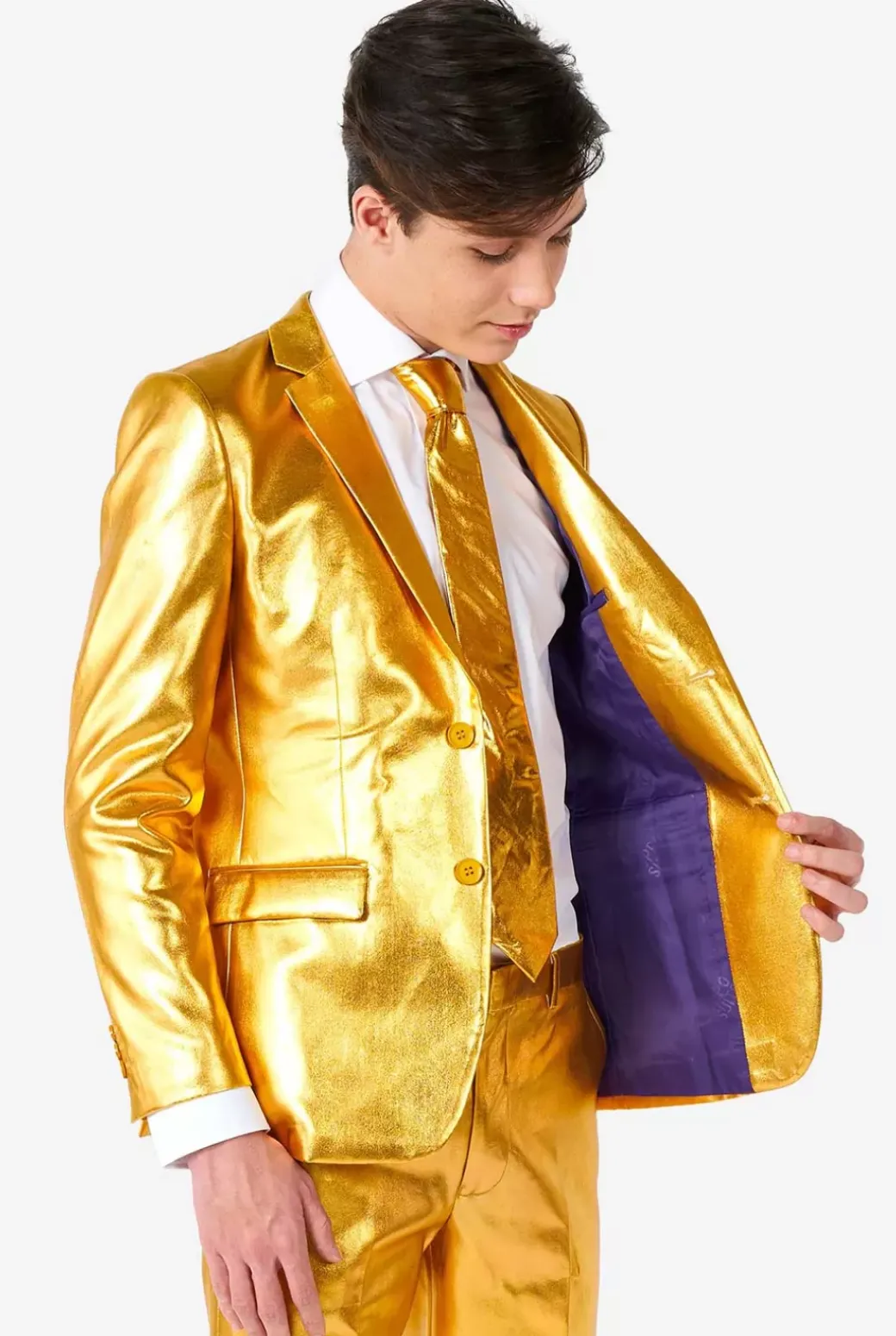 OppoSuits Groovy Gold^Teen Boys Prom Suits