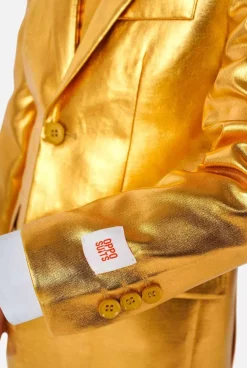 OppoSuits Groovy Gold^Boys Solid Colored Suits