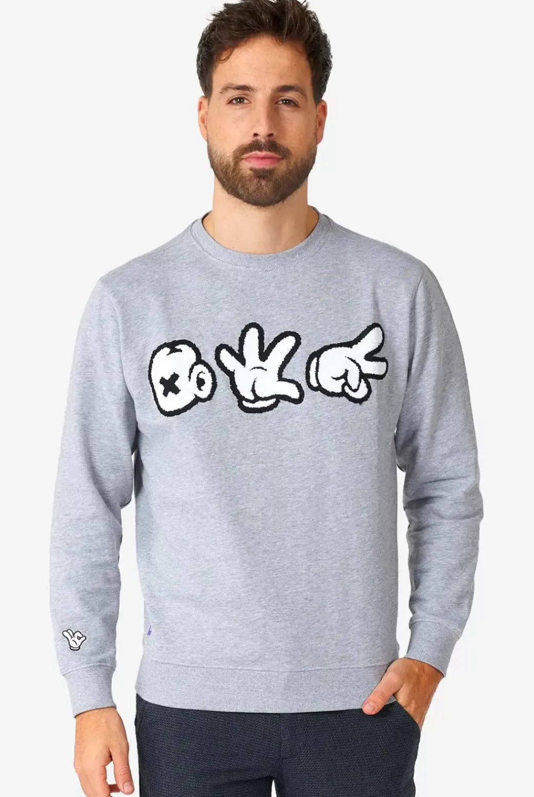 OppoSuits Hands Of Chance^Men Deluxe Sweaters