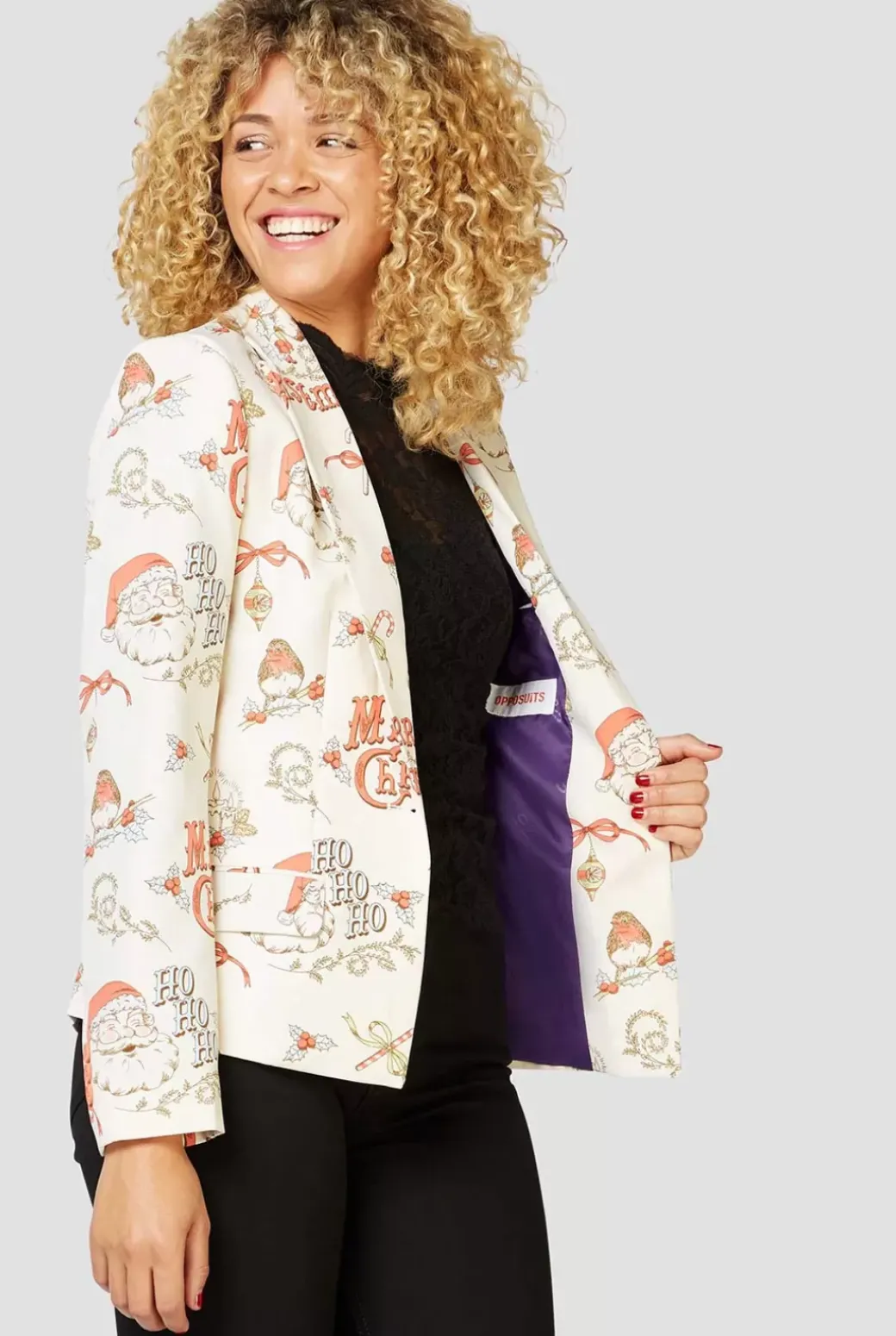 OppoSuits Hohoholly^Women Christmas Blazers