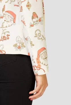 OppoSuits Hohoholly^Women Christmas Blazers