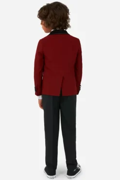 OppoSuits Hot Burgundy^Boys Tuxedos