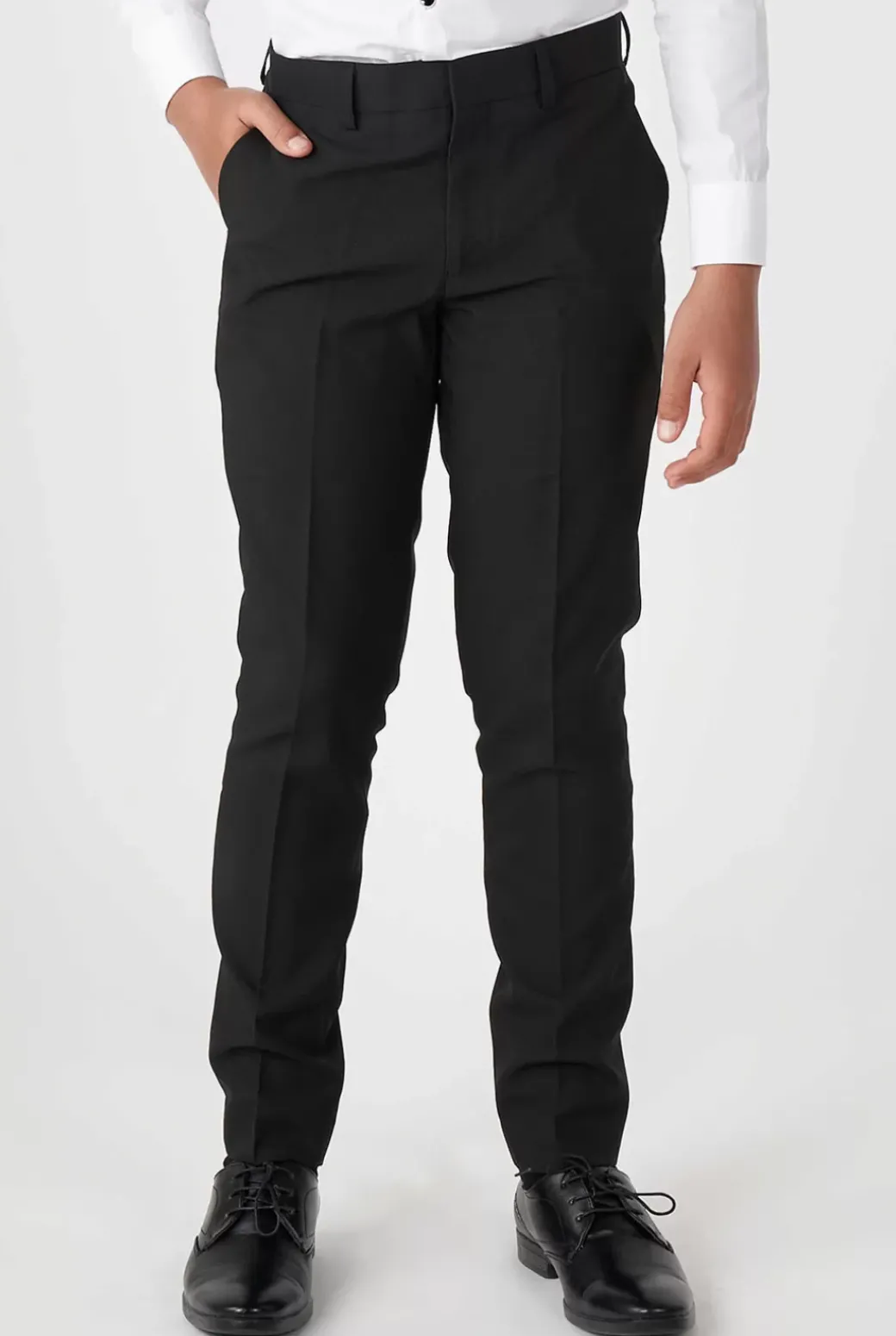 OppoSuits Jet Set Black^Teen Boys Tuxedos