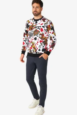 OppoSuits King Of Clubs^Men Deluxe Sweaters