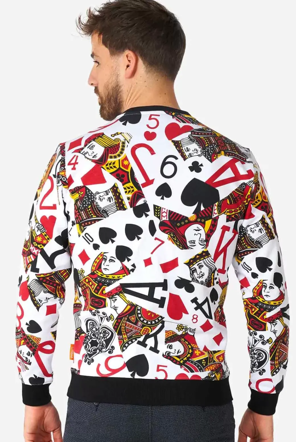 OppoSuits King Of Clubs^Men Deluxe Sweaters