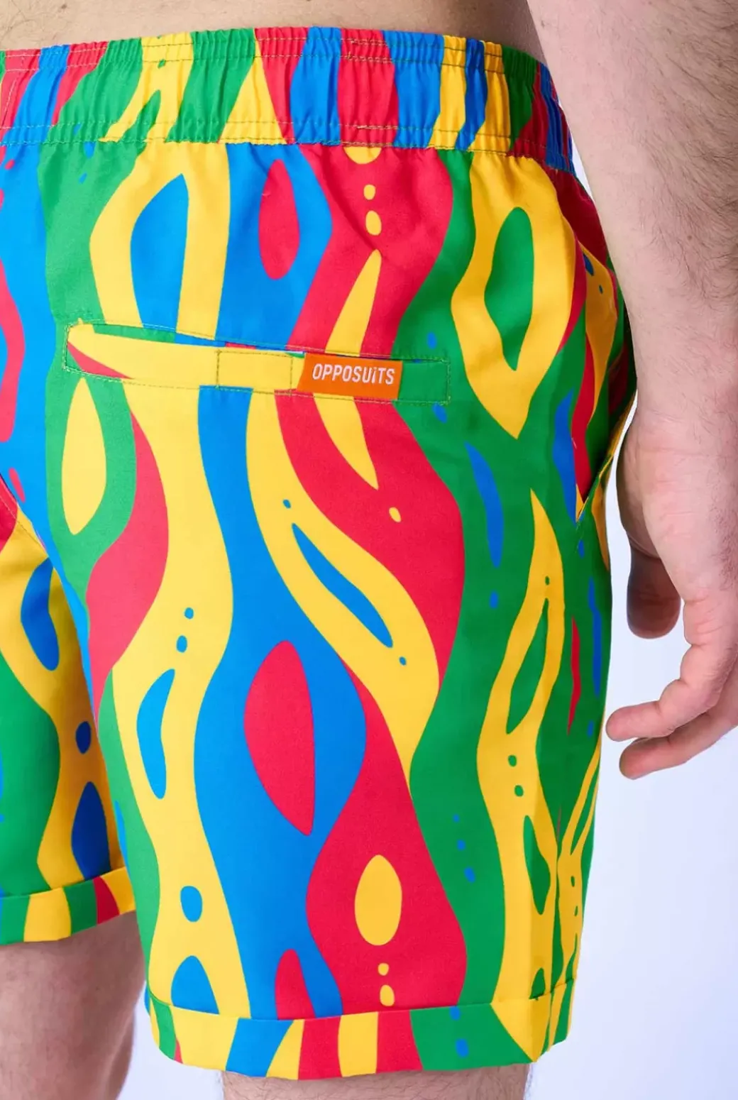 OppoSuits Loopy Lines^Men Printed Summer Sets