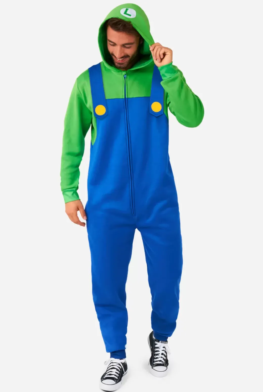 OppoSuits Luigi^Men Solid Colored Onesies