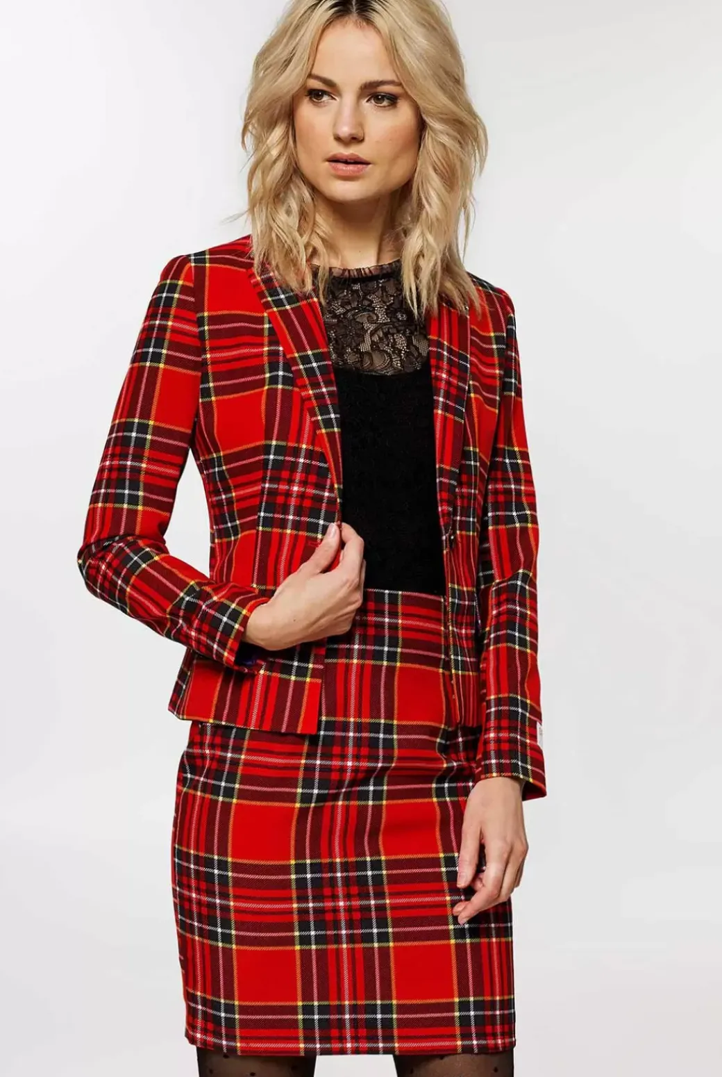 OppoSuits Lumberjackie^Women Christmas Suits