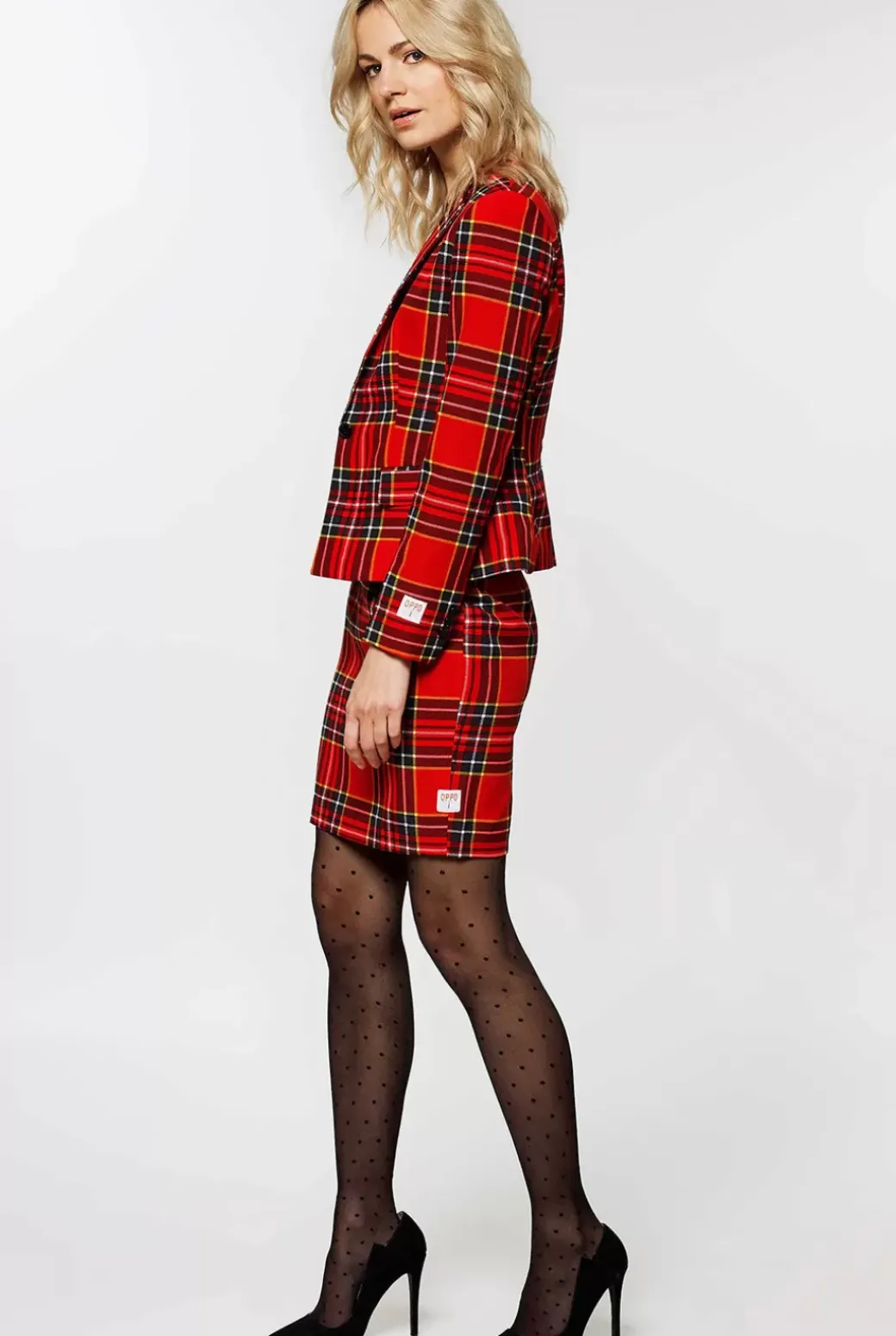 OppoSuits Lumberjackie^Women Christmas Suits