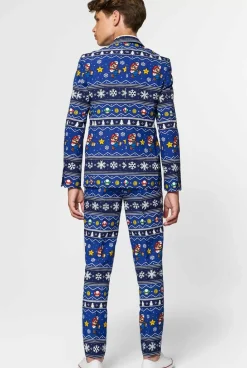 OppoSuits Merry Mario™^Teen Boys Christmas Suits