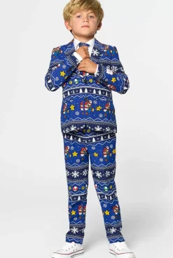 OppoSuits Merry Mario™^Boys Christmas Suits