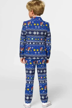OppoSuits Merry Mario™^Boys Christmas Suits