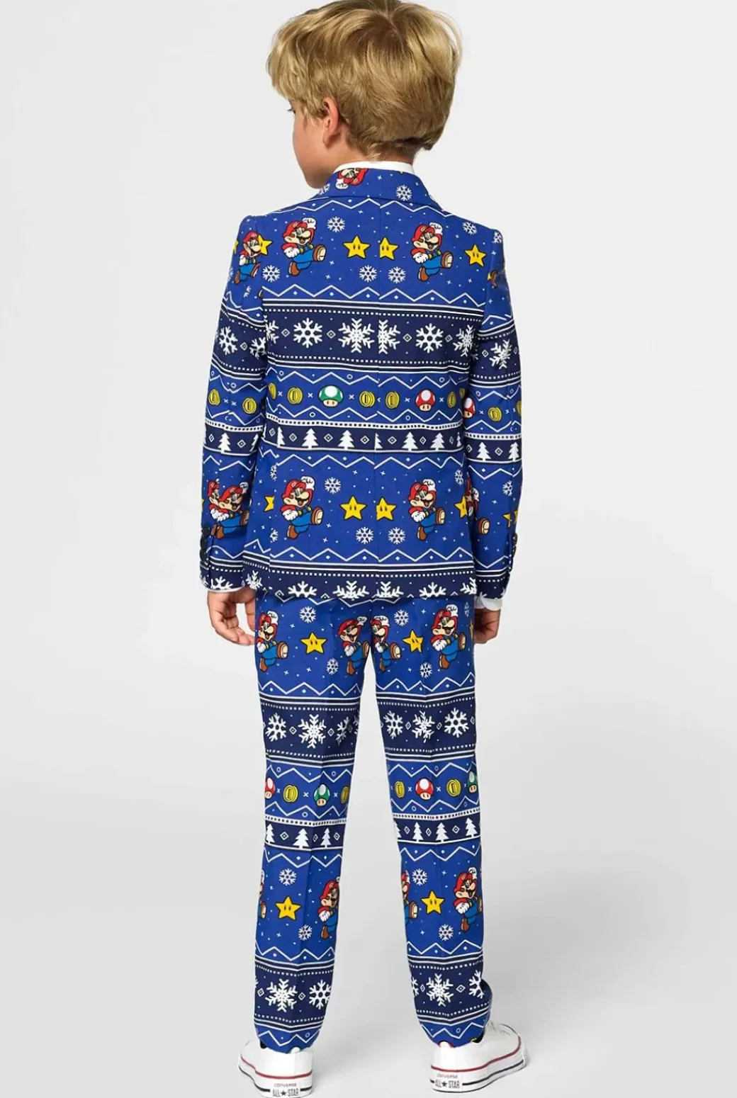 OppoSuits Merry Mario™^Boys Christmas Suits