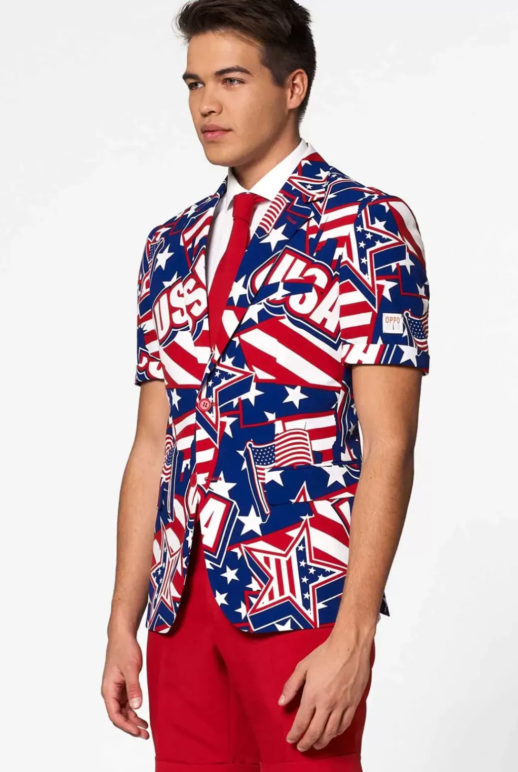 OppoSuits Mighty 'Murica^Men Wedding Suits