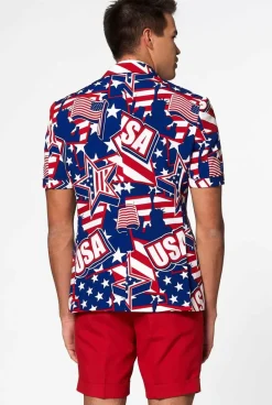 OppoSuits Mighty 'Murica^Men Wedding Suits
