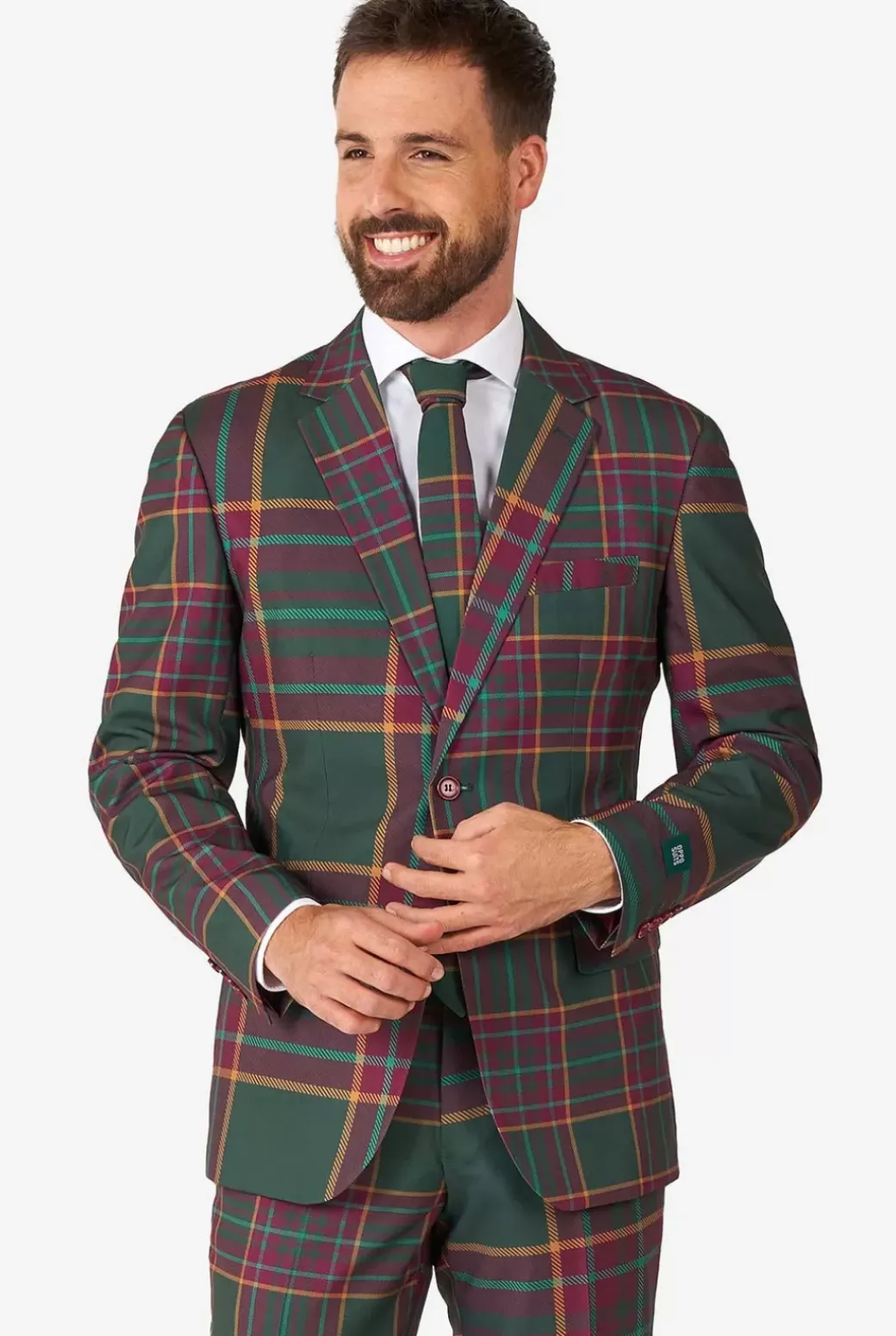 OppoSuits Mixed Mesh^Men Christmas Suits