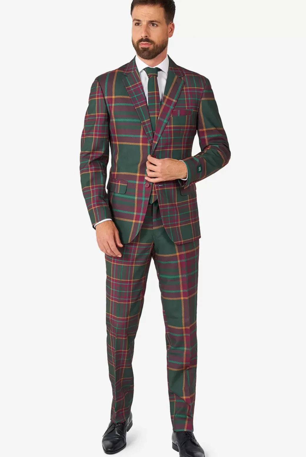 OppoSuits Mixed Mesh^Men Christmas Suits